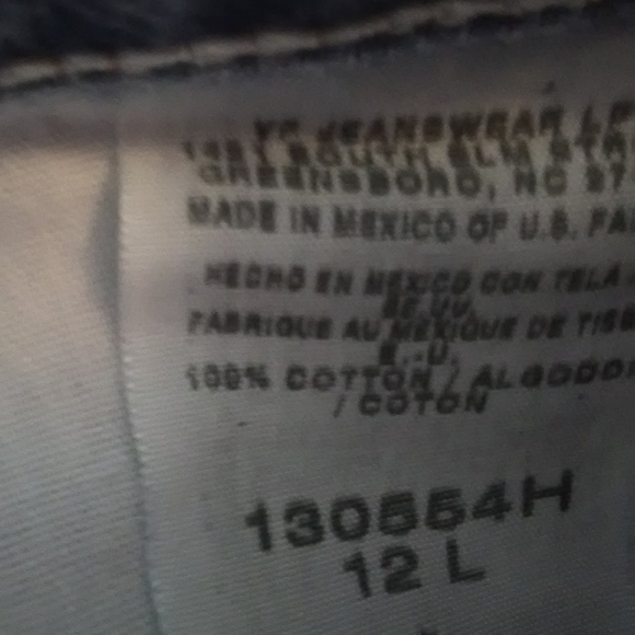 Women's size 12 vintage Lee Rider jeans - Picture 4 of 5